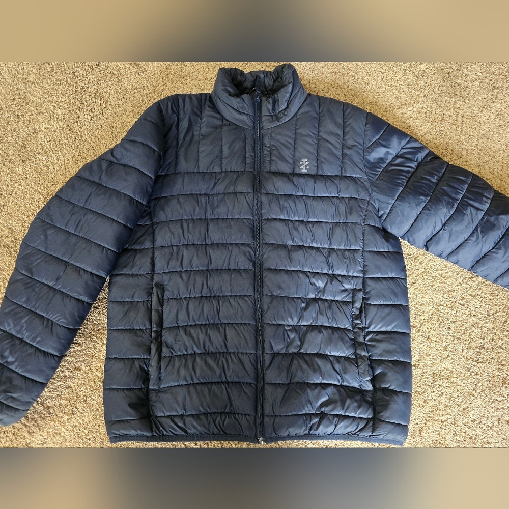 Men's Izod Navy Puffer Jacket